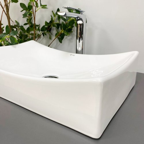 Умивальник (раковина) VBI VIAREGGIO WHITE накладний