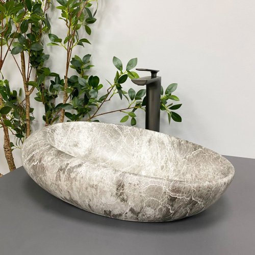 Умывальник (раковина) VBI VICENZA MOON MATT накладной