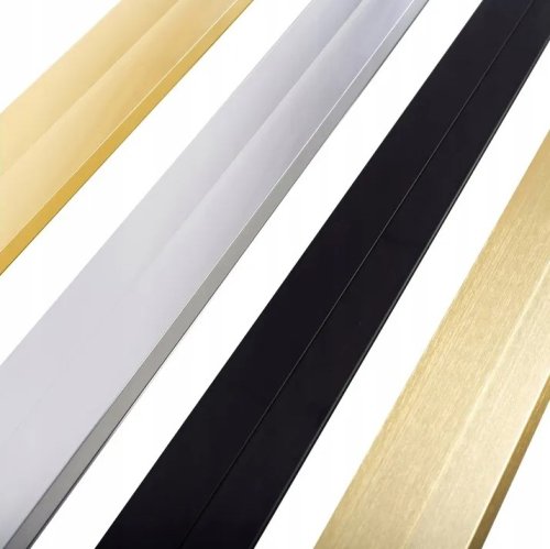 Шторка для ванны REA FABIAN 100 BRUSHED GOLD раздвижная