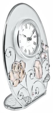 Часы Jardin D'ete "Бабочка с розой" 15796