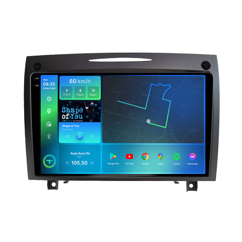 Штатная магнитола Torssen 2K DTS Mercedes SLK 2006-2010 F9432 4G Carplay DSP