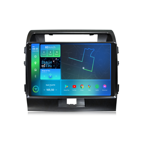 Штатна магнітола Torssen 2K DTS Toyota LC200 2008+ F10432 4G Carplay DSP