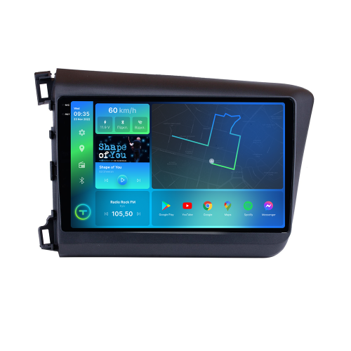 Штатная магнитола Torssen 2K Honda Civic 2012+ FL9 4+64Gb 4G Carplay DSP