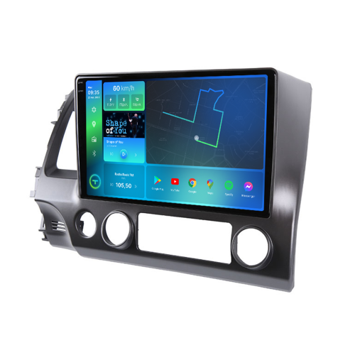 Штатна магнітола Torssen 2K Honda Civic 4D 2005-2011 F108256 4G Carplay DSP