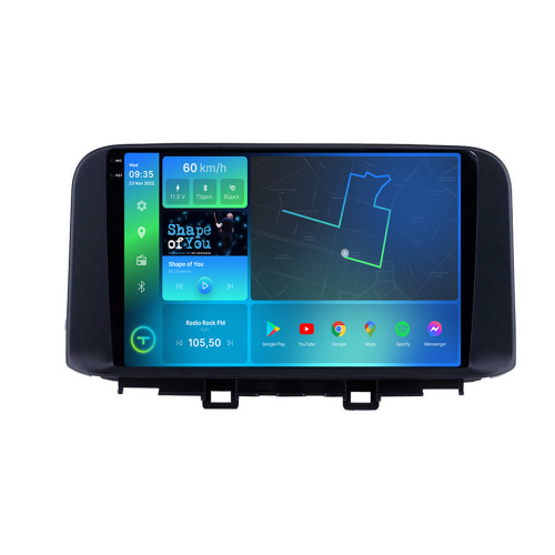 Штатна магнітола Torssen 2K Hyundai Kona 17+ FL10 4+64Gb 4G Carplay DSP