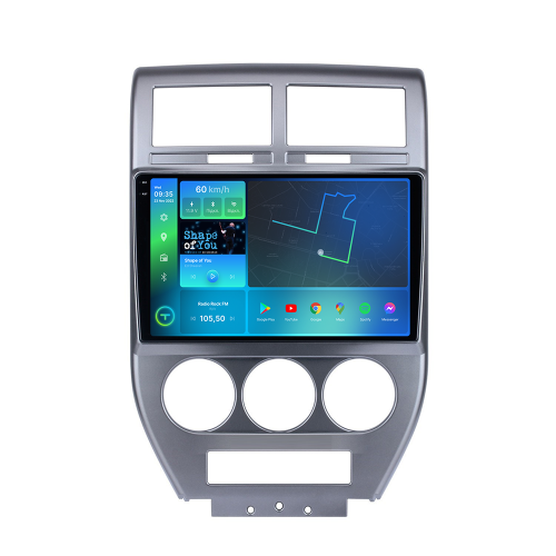 Штатная магнитола Torssen 2K Jeep Compass 07-10 F108256 4G Carplay DSP