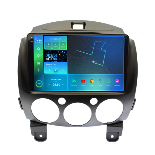 Штатная магнитола Torssen 2K Mazda 2 07-14 FL9 4+64Gb 4G Carplay DSP