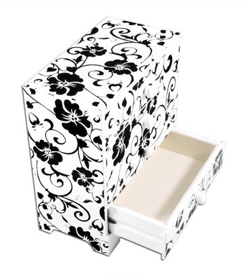 Комодик King Wood для украшений четырехуровневый JF-C9040W