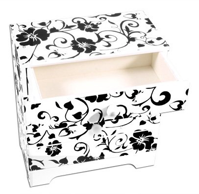 Комодик King Wood для украшений четырехуровневый JF-C9040W