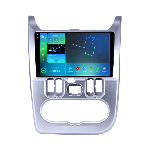 Штатная магнитола Torssen 2K Renault Dacia Logan/Sandero 10-13 grey F98256 4G Carplay DSP