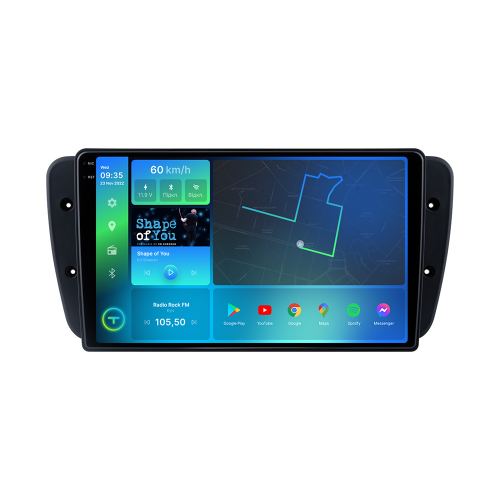 Штатная магнитола Torssen 2K Seat Ibiza 08-15 FL9 4+64Gb 4G Carplay DSP