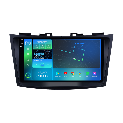 Штатная магнитола Torssen 2K Suzuki Swift 2011-2016 F98256 4G Carplay DSP