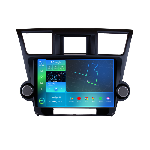 Штатная магнитола Torssen 2K Toyota Highlander XU 40 2010-2016 F108256 4G Carplay DSP