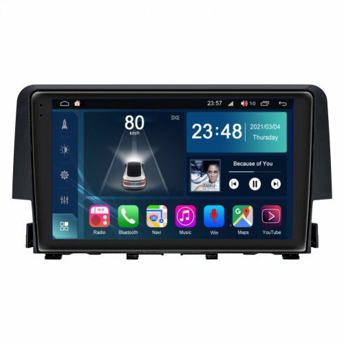 Штатна магнітола Torssen Honda Civic 16-18 FL9 4+64Gb 4G Carplay DSP