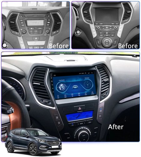 Штатная магнитола Torssen Hyundai IX45/Santa Fe 2013-2017 Bose FL9 4+64Gb 4G Carplay DSP