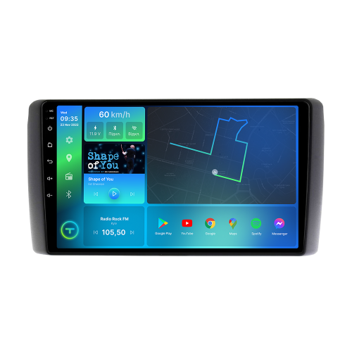 Штатна магнітола Torssen Nissan Leaf 2010-2017 FL9 4+64Gb 4G Carplay DSP