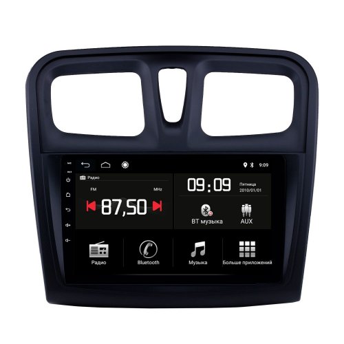 Штатна магнітола Torssen Renault Sandero/Logan 14-19 FL9 4+64Gb 4G Carplay DSP