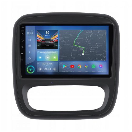 Штатна магнітола Torssen Renault Trafic 2014+ FL9 4+64Gb 4G Carplay DSP
