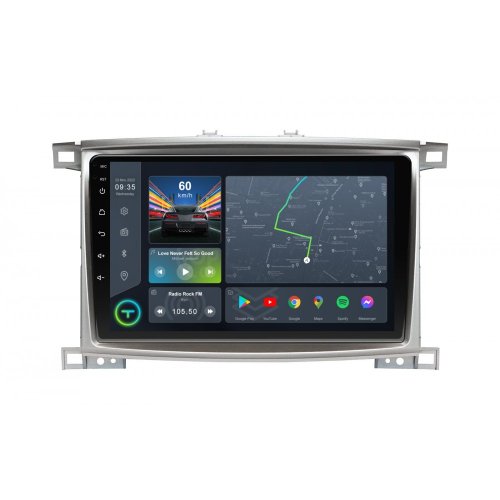 Штатна магнітола Torssen Toyota LC100 FL10 4+64Gb 4G Carplay DSP