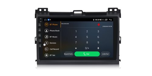 Штатна магнітола Torssen Toyota Prado 120 FL9 4+64Gb 4G Carplay DSP