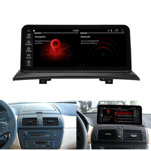 Штатна магнітола Torssen BMW X3 E83 2004-2010 Low Idrive SK10258+360