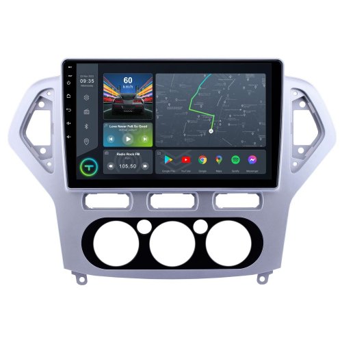 Штатна магнітола Torssen Ford Mondeo 07-11 silver F98256 4G Carplay DSP
