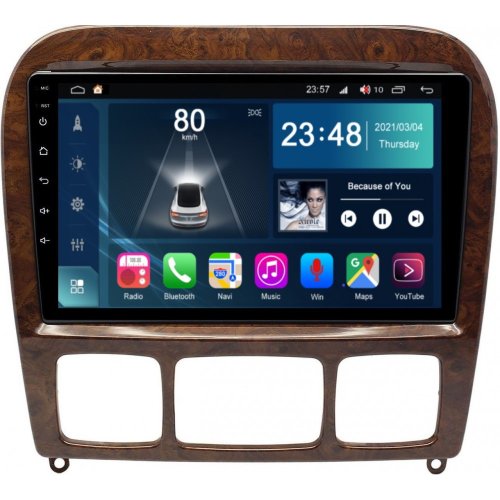 Штатна магнітола Torssen Mercedes W220 02-05 F98256 4G Carplay