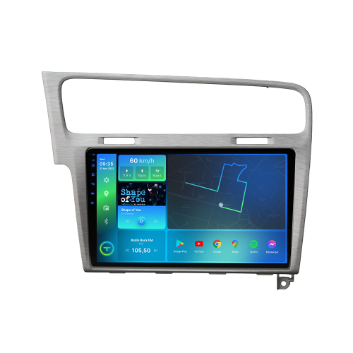 Штатна магнітола Torssen VW Golf 7 grey F108256 4G Carplay