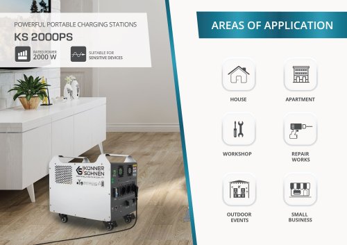 Портативная электростанция KS 2000PS