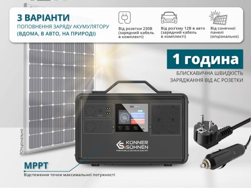 Портативная зарядная станция KS 2400PS
