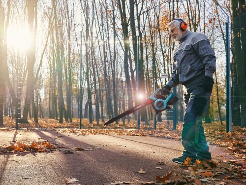 Садовый беспроводной пылесос-воздуходувка KS LBV-40V