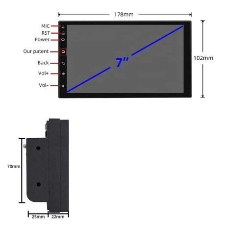 Мультимедиа TORSSEN M742 Carplay 4G DSP