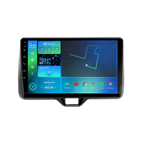 Штатная магнитола Torssen Toyota Yaris,Yaris Cross,Vios 2020-2023 F10432 4G Carplay DSP