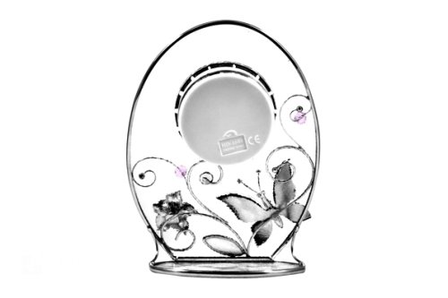 Часы Charme de femme "Колокольчики и зеркальная бабочка" 320-CK