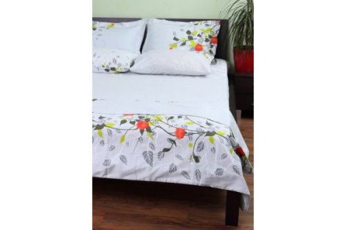 Комплект постільної білизни Becker Вlossom двоспальний сатин HL88010106