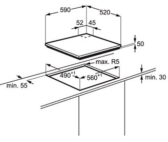 Варочная поверхность Electrolux EGD6576NOK