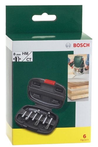 Набор фрез Bosch 6 нм SET 8 MM хвост. PROMOLINE