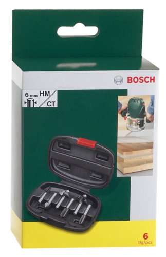 Набор фрез Bosch 6 нм SET 6 MM хвост. PROMOLINE