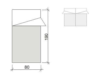 Спальник Terra Incognita Campo 300 хаки/серый