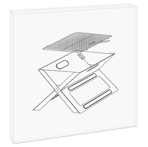 Мангал портативный Time Eco арт. 5014 SS