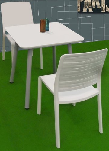 Стілець пластиковий Evolutif Charlotte Deco Chair білий