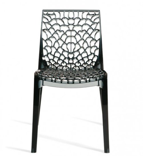 Стул Grand Soleil GRUVYER transparente fume scuro