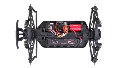 Автомодель Himoto Трагги 1:10 Katana E10XTL бесколлекторная (красный)