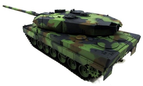 Танк р/у Heng Long 1:16 Leopard II A6 с пневмопушкой и дымом (HL3889-1)