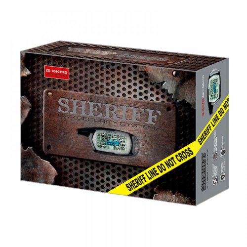 Автосигнализация Sheriff ZX-1090 PRO без сирены