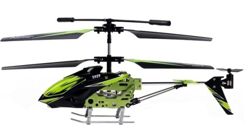 Вертолёт WL Toys 3-к микро и/к S929 с автопилотом (зеленый)