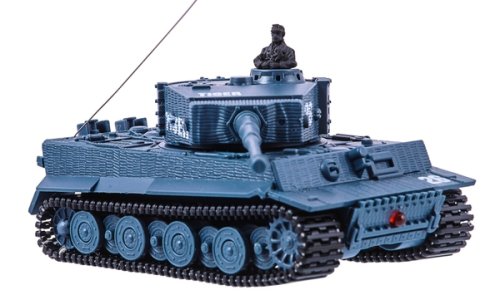 Танк микро Great Wall Toys р/у 1:72 Tiger со звуком (серый)
