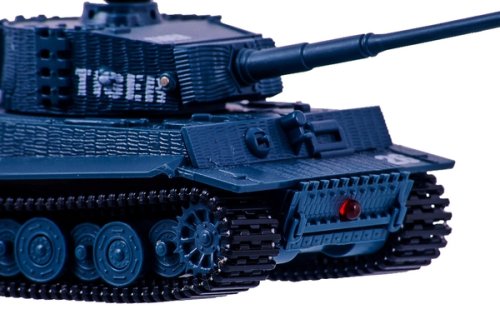 Танк микро Great Wall Toys р/у 1:72 Tiger со звуком (серый)