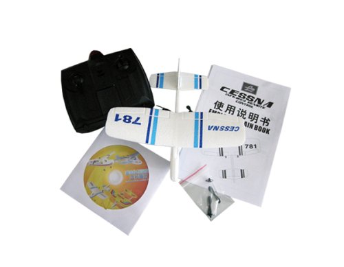 Модель мини самолёта и/к Mini Cessna (TW-781) 200 мм RTF