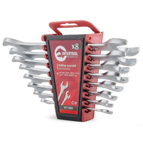 Набор рожковых ключей INTERTOOL HT-1002